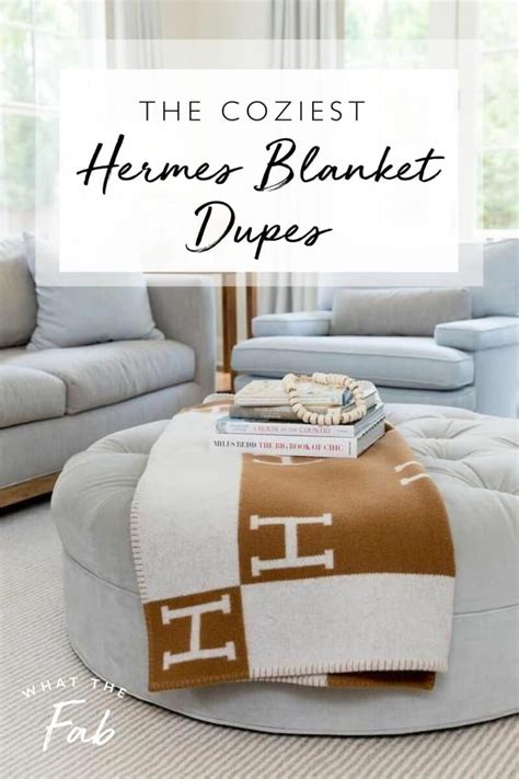 hermes avalon blanket dupe|hermes avalon blanket coco chamomile.